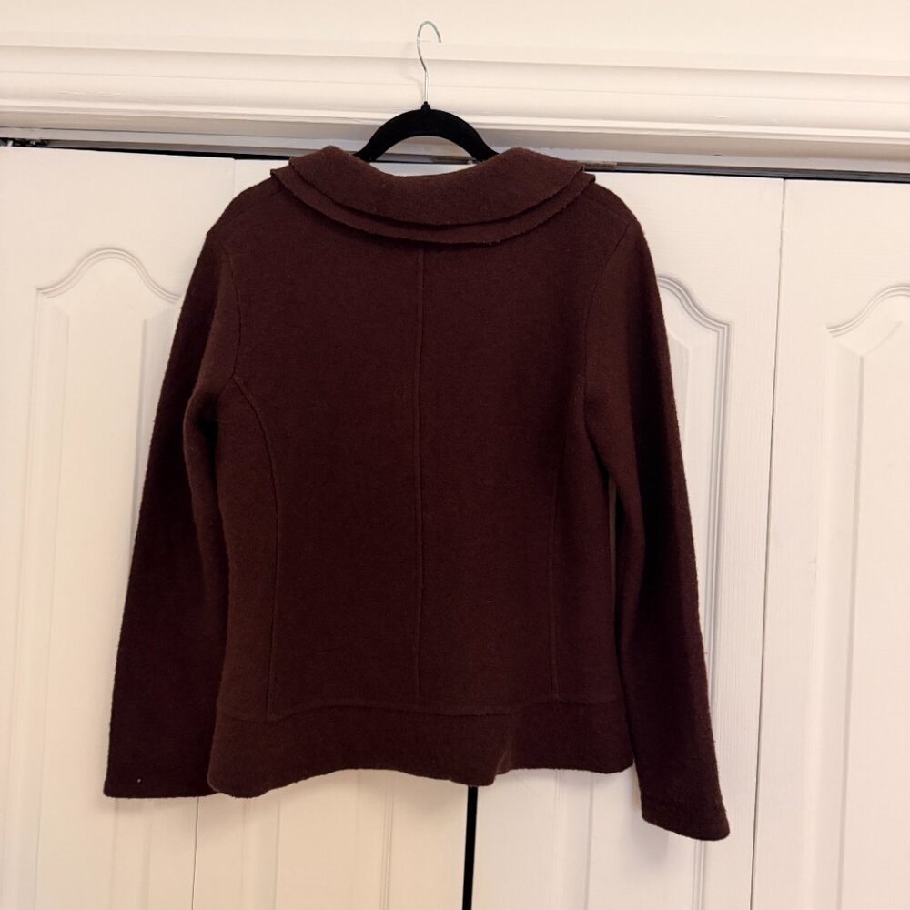 Wool Button Sweater - Picture 4 of 5